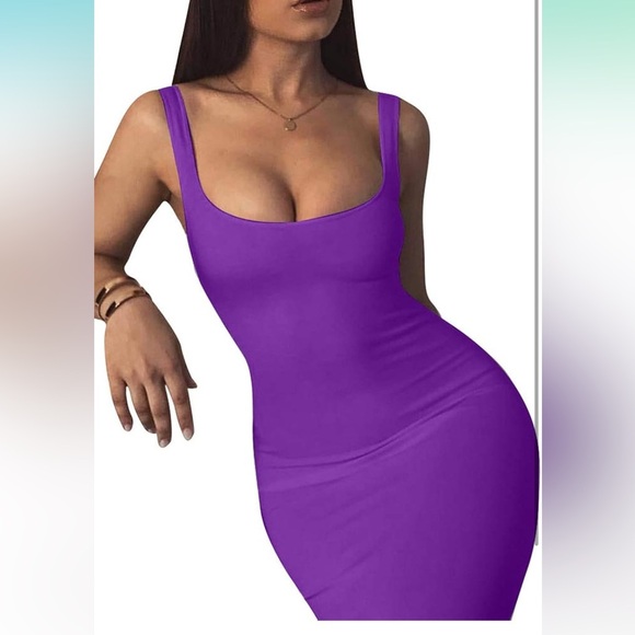 Sexy Bodycon Tank Dress Sleeveless
8060 - Picture 5 of 6